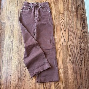 Zara vintage wide leg high waisted pants